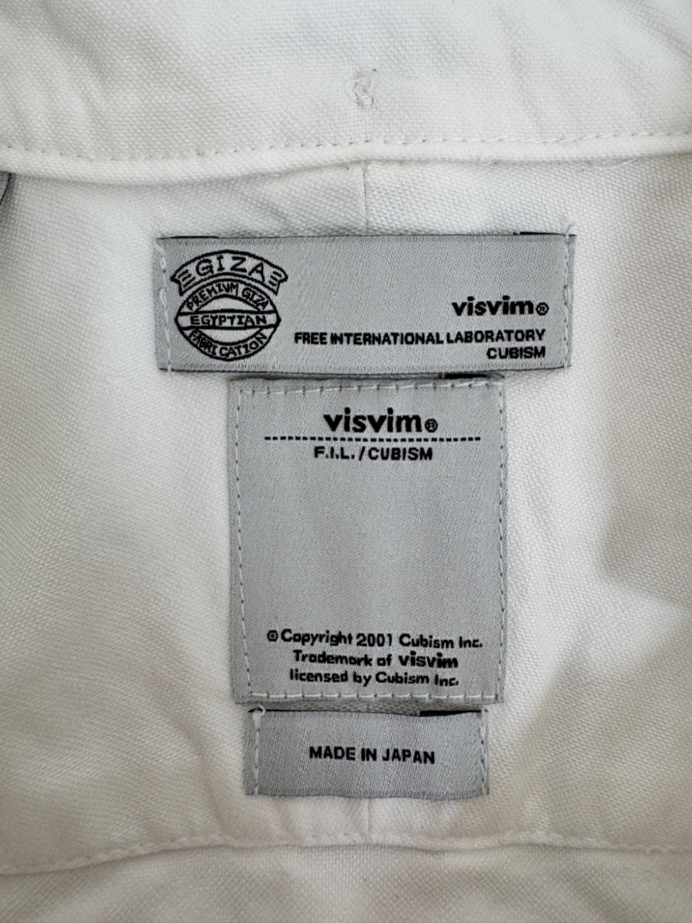 2014 Visvim Japan Juneau Weld L/S Oxford Shirt - White - Med (size 2) - Picture 4 of 6